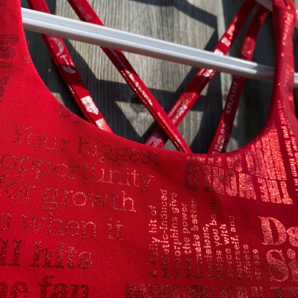 LULULEMON Special Edition Cherry Red Energy Bra 🍒 - Picture 4 of 5